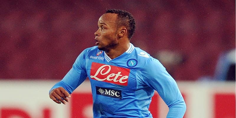 Chân chạy cánh người Colombia nổi danh trong màu áo Napoli