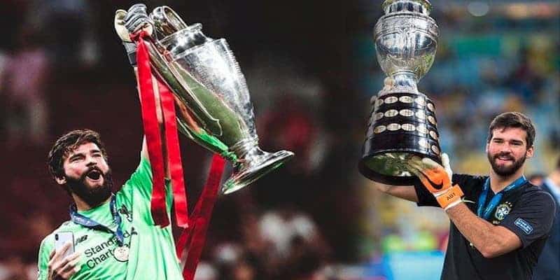 Alisson giành danh hiệu cấp CLB và đội tuyển